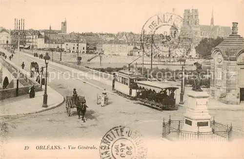 AK / Ansichtskarte  Strassenbahn open Tramway Orleans  