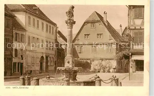 AK / Ansichtskarte  Molsheim_67_Bas-Rhin Brunnen Marktplatz 