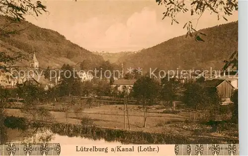 AK / Ansichtskarte  Luetzelburg_Lutzelbourg_57_Moeselle Panorama 