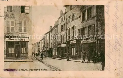 AK / Ansichtskarte  Mouzon_08_Ardennes Deutsche Ecke 