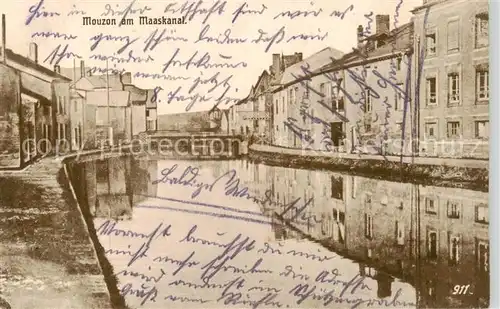 AK / Ansichtskarte  Mouzon_08_Ardennes Partie am Maaskanal 
