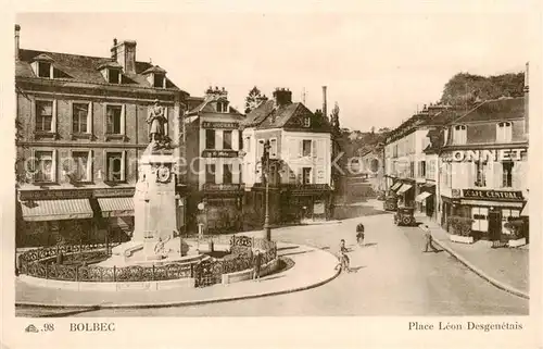 AK / Ansichtskarte  Bolbec_76_Seine-Maritime Place Leon Desgenetais 