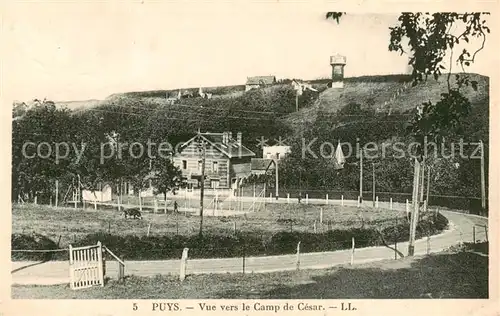 AK / Ansichtskarte  Puys_Dieppe_76 Vue vers le Camp de Cesar 