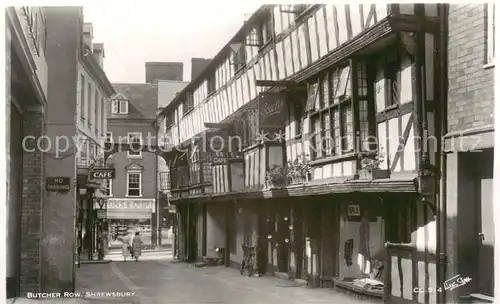 AK / Ansichtskarte  Shrewsbury__UK Butcher Row 