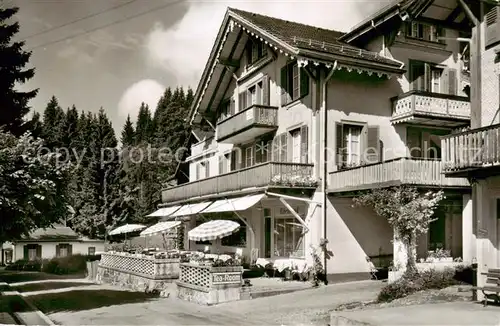 AK / Ansichtskarte  Beatenberg_Thunersee_BE Confiserie The Salon Bel Air
