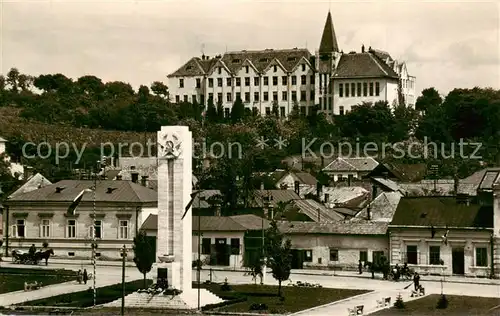 AK / Ansichtskarte 73851895 Levice_Lewenz_SK Monument Schloss 