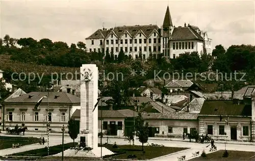 AK / Ansichtskarte  Levice_Lewenz_SK Monument Schloss 