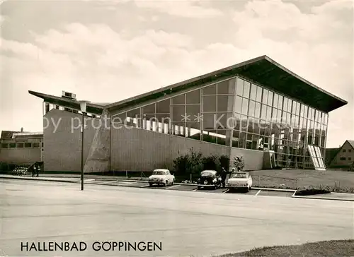 AK / Ansichtskarte  Goeppingen Hallenbad Goeppingen