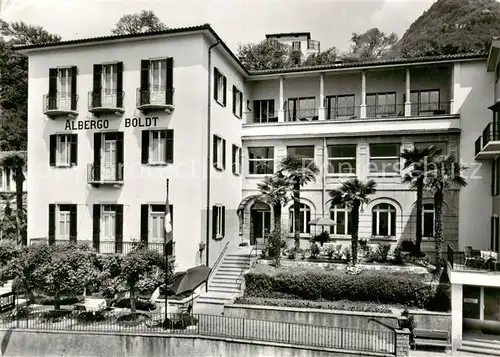 AK / Ansichtskarte  Castagnola_Lago_di_Lugano Albergo Boldt 