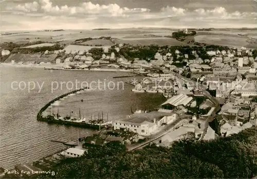 AK / Ansichtskarte  Lemvig_DK Fliegeraufnahme 