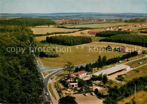 AK / Ansichtskarte  Ratekau Cafe Restaurant Waldklause Fliegeraufnahme Ratekau