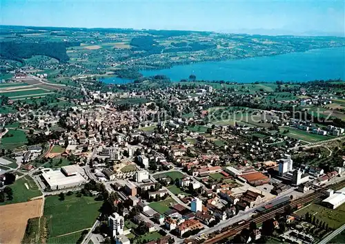 AK / Ansichtskarte  Sursee_LU Fliegeraufnahme 