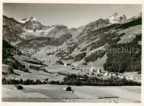 AK / Ansichtskarte  Elm__GL mit Hausstock Leiterberg und Kaerpfstock 