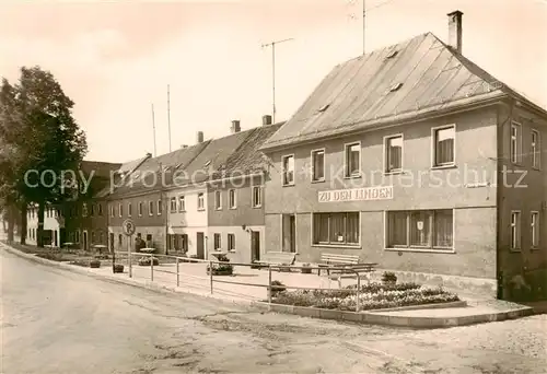 AK / Ansichtskarte  Ranis Konsum Gaststaette Zu den Linden Ranis