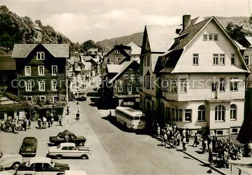 AK / Ansichtskarte  Lauscha Kulturhaus am Huettenplatz Lauscha