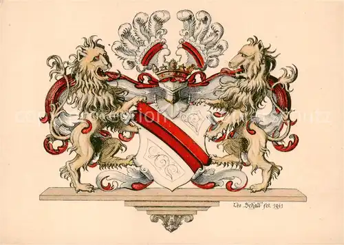 AK / Ansichtskarte  Strassburg__Strasbourg_67_Bas-Rhin Stadtwappen Altes Hoheitszeichen 