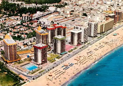 AK / Ansichtskarte 73852037 Fuengirola_Costa_del_Sol_ES Hotel Las Piramides Fliegeraufnahme  