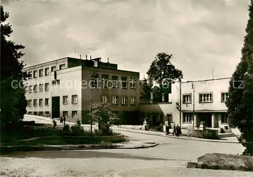 AK / Ansichtskarte  Kostelec_nad_Orlici_Adlerkosteletz_CZ Budova Jednoty LSD a posty