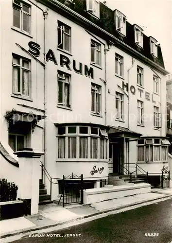 AK / Ansichtskarte  Jersey__UK Sarum Hotel 