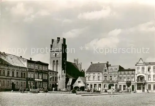 AK / Ansichtskarte  Golub_Dobrzyn_Serbija Fragment rynku