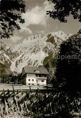 AK / Ansichtskarte  Ramsau_am_Dachstein_Schladming_Obersteiermark_AT Pension Karlsruhe 