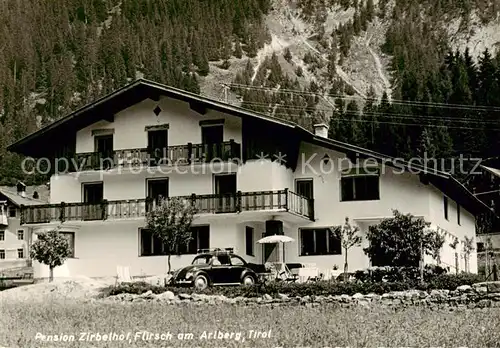 AK / Ansichtskarte  Flirsch_am_Arlberg_Tirol_AT Pension Zirbelhof 