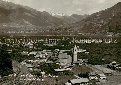 AK / Ansichtskarte  Lana_di_Sotto_Niederlana_Lana_Meran_IT Niederlana bei Meran Panorama 