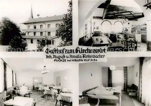 AK / Ansichtskarte  Puch_Hallein Gasthof zum Kirchenwirt Puch_Hallein