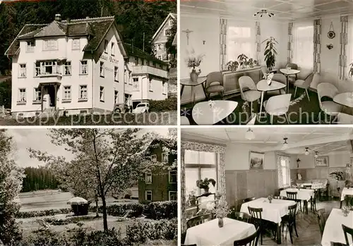 AK / Ansichtskarte  Schoenwald_Schwarzwald Haus Dorer Pension Gasthaus Bromsilder Schoenwald Schwarzwald