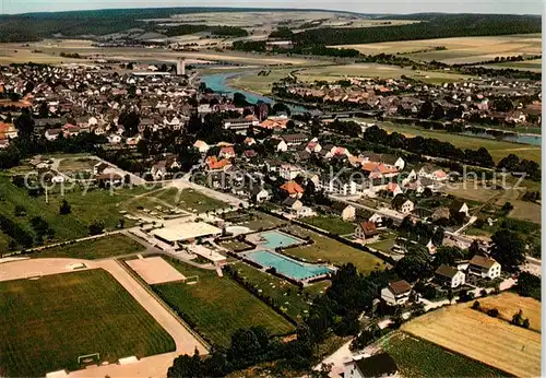 AK / Ansichtskarte  Beverungen Fliegeraufnahme Beverungen