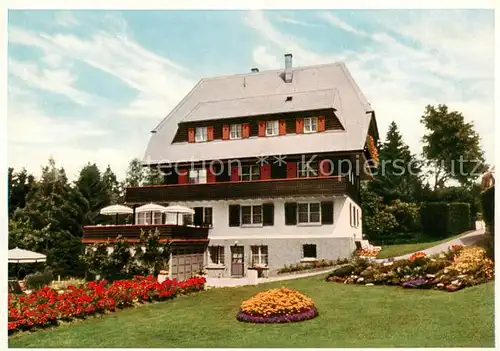 AK / Ansichtskarte  Hinterzarten Hotel Garni Bergfried Hinterzarten