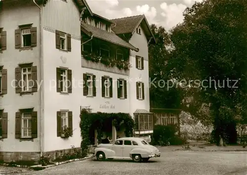 AK / Ansichtskarte  Enzkloesterle Hotel Waldhorn Enzkloesterle