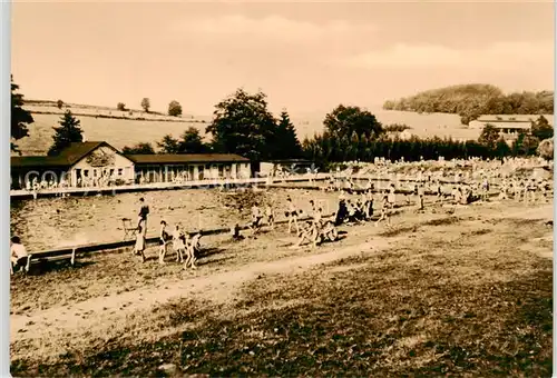 AK / Ansichtskarte  Zwoenitz Freibad Zwoenitz