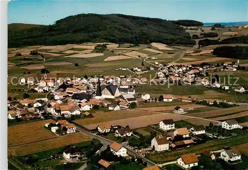 AK / Ansichtskarte  Geigant Ortsansicht mit Kirche Bayerischer Wald Geigant