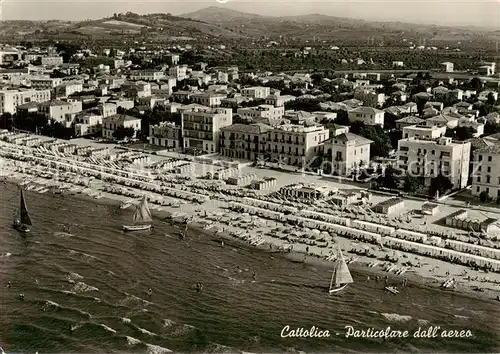 AK / Ansichtskarte  Cattolica__Provincia_Rimini_IT Particolare dall aereo 