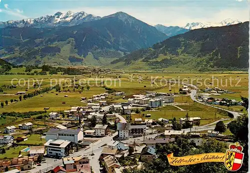 AK / Ansichtskarte  Zell_See_AT Panorama Schuettdorf Alpen Hohe Tauern 