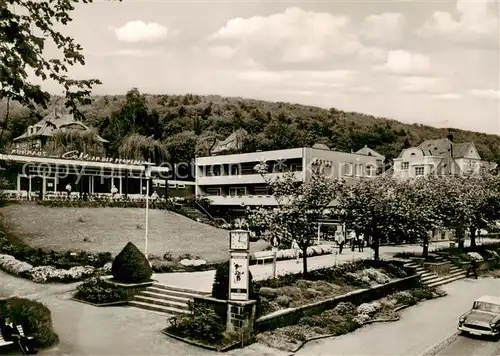 AK / Ansichtskarte  Bad_Eilsen Harrl Allee mit Promenade Bad_Eilsen