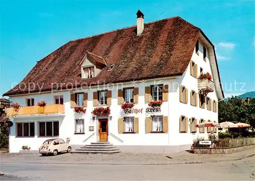 AK / Ansichtskarte  Rankweil_Vorarlberg Gasthof Pension Kreuz Rankweil Vorarlberg