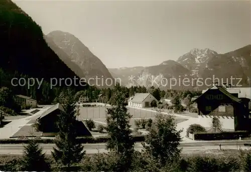 AK / Ansichtskarte  Obertraun_Oberoesterreich_AT Bundessportschule Alpen 