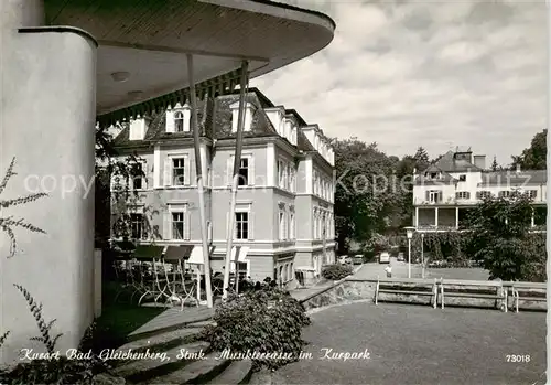 AK / Ansichtskarte  Bad_Gleichenberg_Steiermark_AT Musikterrasse im Kurpark 