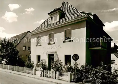 AK / Ansichtskarte  Bad_Neustadt Kurpension Haus Rhoen Bad_Neustadt