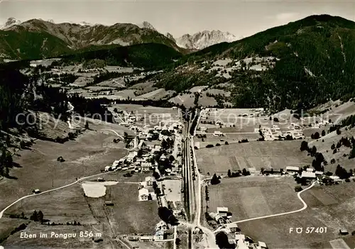 AK / Ansichtskarte  Eben_Pongau_Salzburg_AT Gesamtansicht mit Alpenpanorama 