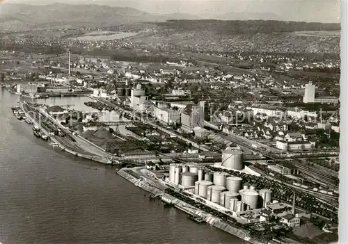 AK / Ansichtskarte  Basel_BS Rheinhafen Basel_BS