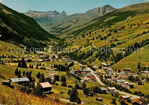 AK / Ansichtskarte  Hinterglemm_Saalbach Panorama Hoehenluftkurort Allgaeuer Alpen Hinterglemm_Saalbach