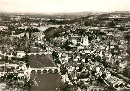 AK / Ansichtskarte  Terrasson-Lavilledieu Terrasson Vue generale aerienne Terrasson-Lavilledieu