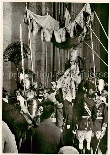 AK / Ansichtskarte  Sachseln_OW Heiligsprechung des Bruder Klaus in Rom Sachseln OW