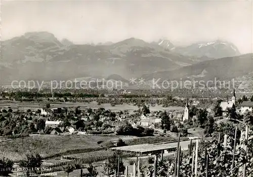 AK / Ansichtskarte  Rebstein_SG Blick zum Alpstein 