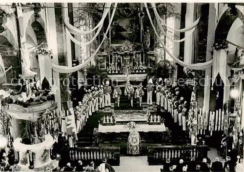 AK / Ansichtskarte  Sachseln_OW Himmelfahrtstag Sachseln 1947 zur Heiligsprechung des Nikolaus von der Fluee Sachseln OW