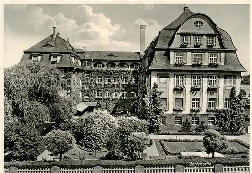 AK / Ansichtskarte  Lindau__Bodensee Maria Marthastift Gartenseite 