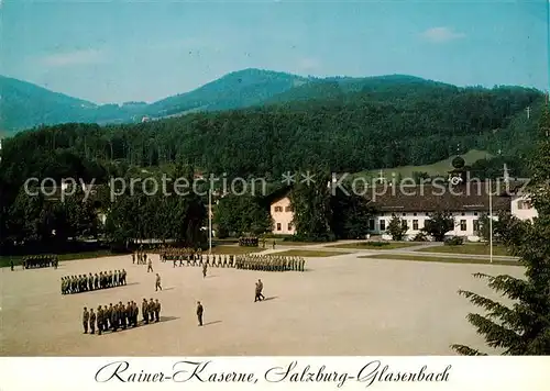 AK / Ansichtskarte  Glasenbach_Elsbethen_AT Rainer-Kaserne Soldaten 